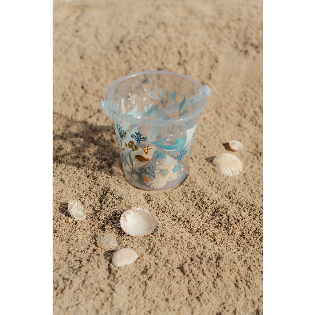 Little Dutch Shell Bucket - Ocean Dreams Blue